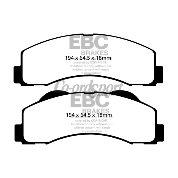 EBC Ultimax OEM Replacement Brake Pads image