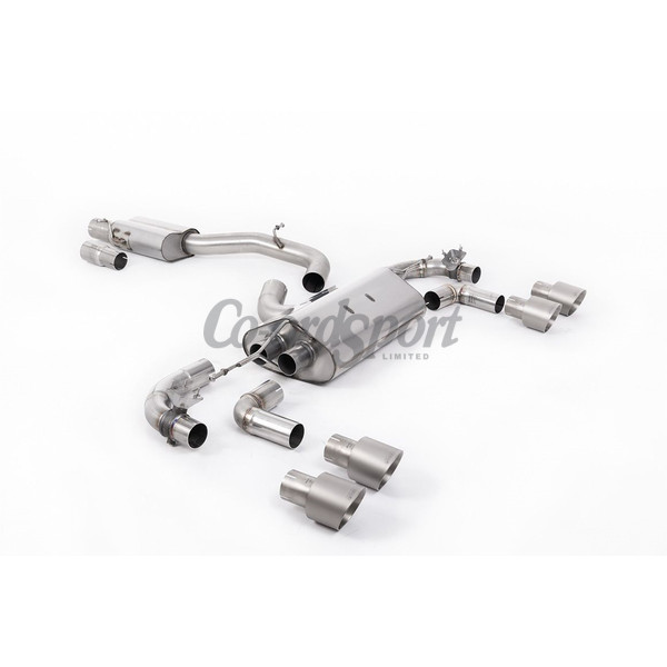Milltek  VW Golf  Mk7.5 R 2.0 TSI 300PS GPF 80mm Race Systems 19- image