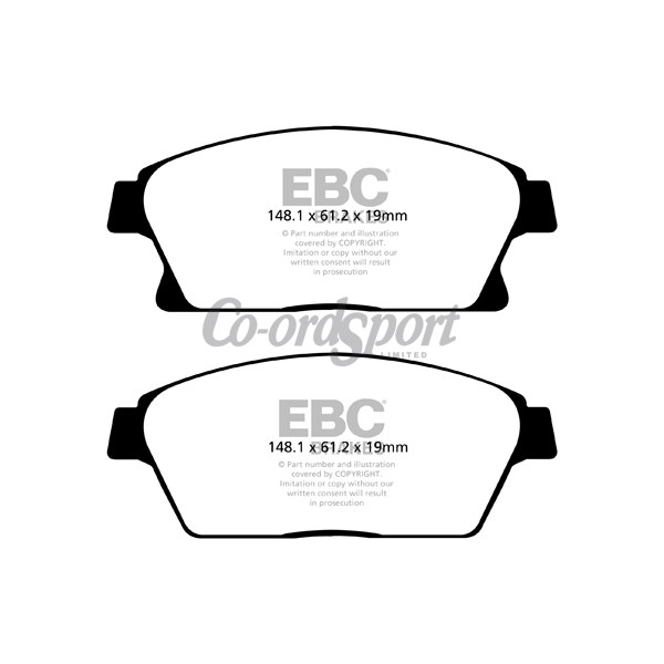 EBC Ultimax OEM Replacement Brake Pads image