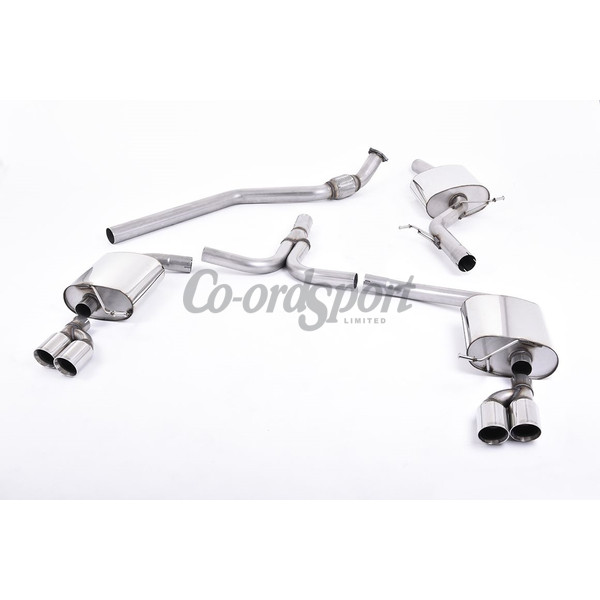 Milltek Cat-back Audi A5 Sportback 2.0 TFSI 2WD and quatt image