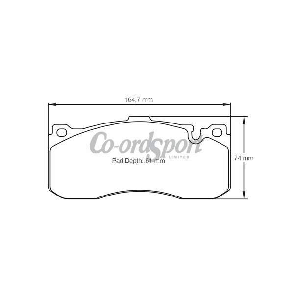 Pagid racing brake pads - RSL29 image