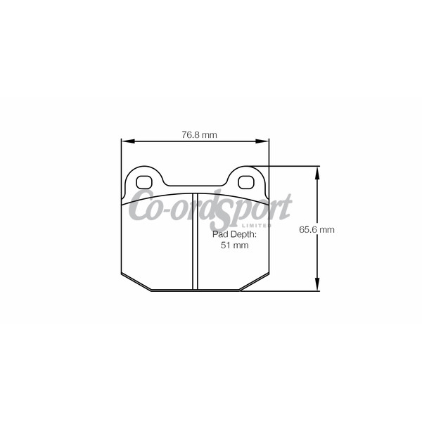 Pagid Racing Brake pads - RSH42 image