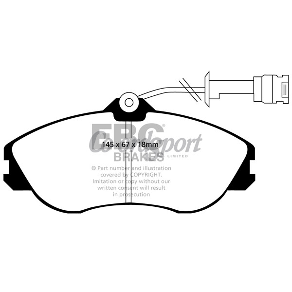 EBC Ultimax OEM Replacement Brake Pads image