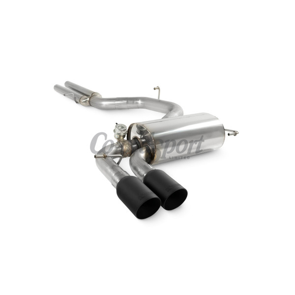 Scorpion Non-resonated secondary cat-back system RS3 8P image