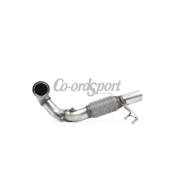 Milltek Sport Downpipe and decat pipe Golf 7.5 R image