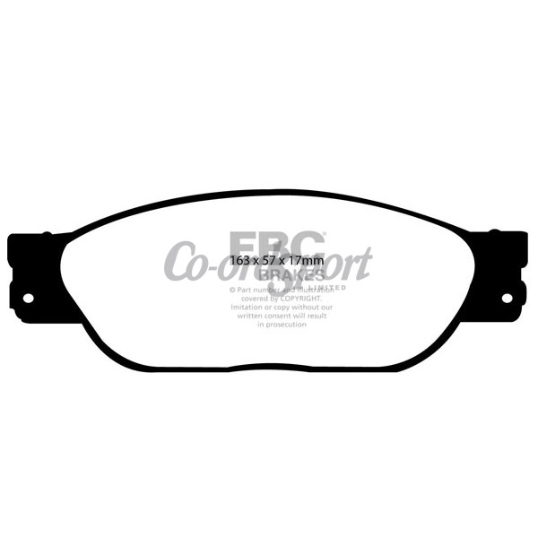 EBC Ultimax OEM Replacement Brake Pads image