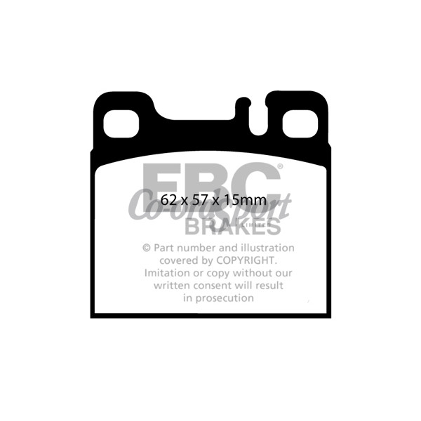 EBC Ultimax OEM Replacement Brake Pads image