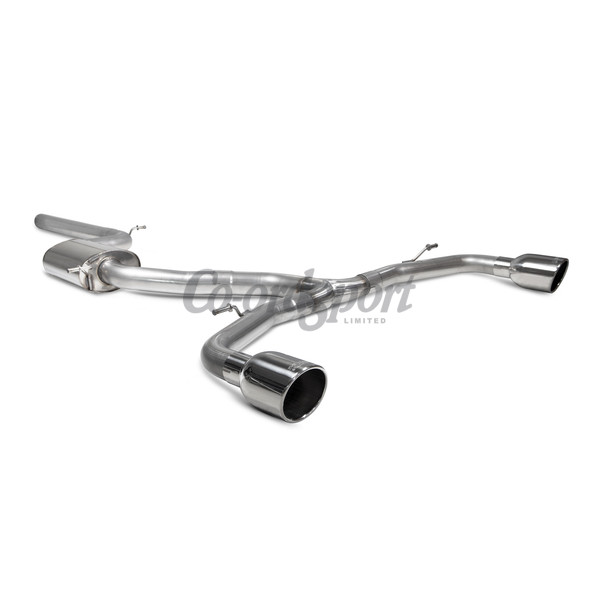Scorpion Non-resonated GPF-back system for Volkswagen Golf GTI MK image
