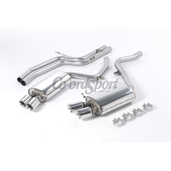 Milltek Cat-back Audi S5 4.2 V8 B8 Coupe Manual and Aut image