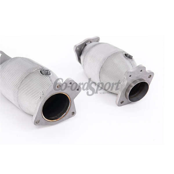 Milltek Hi-flow Sports Cat - HJS HQ 200CPSI Cats With Heat Wrap image