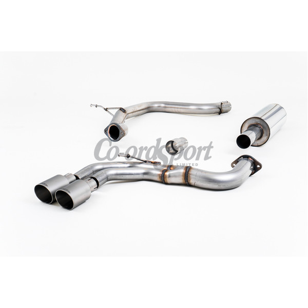Milltek Cat-back Audi A3 2.0 TDI 150 MQB 2WD 2013 - 2020 image