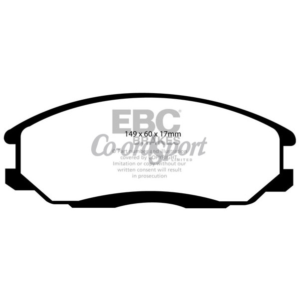 EBC Ultimax OEM Replacement Brake Pads image