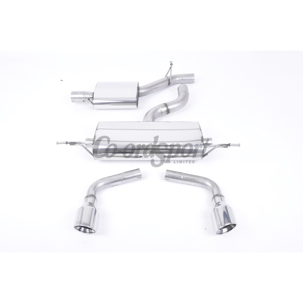 Milltek Cat-back Audi TT Mk2 3.2 quattro 2006 - 2010 image