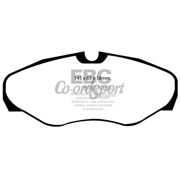 EBC Ultimax OEM Replacement Brake Pads image