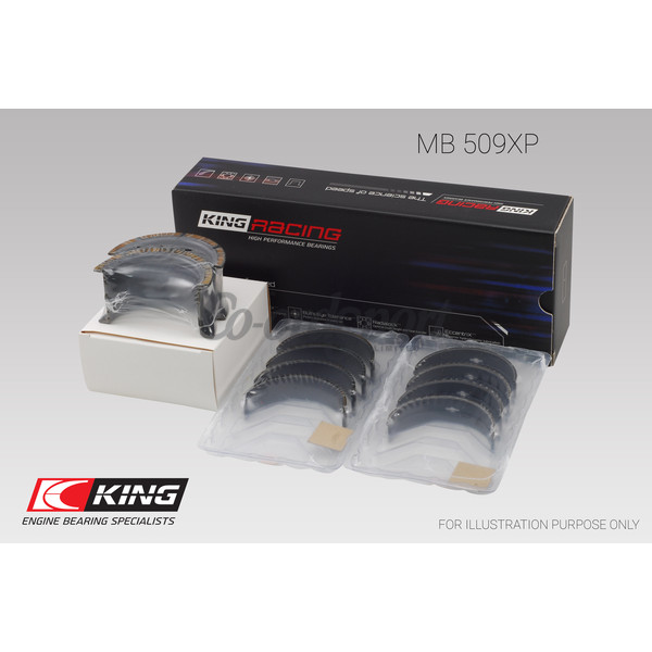 King Main Bearing Shell CHEVROLET 400 V8 image