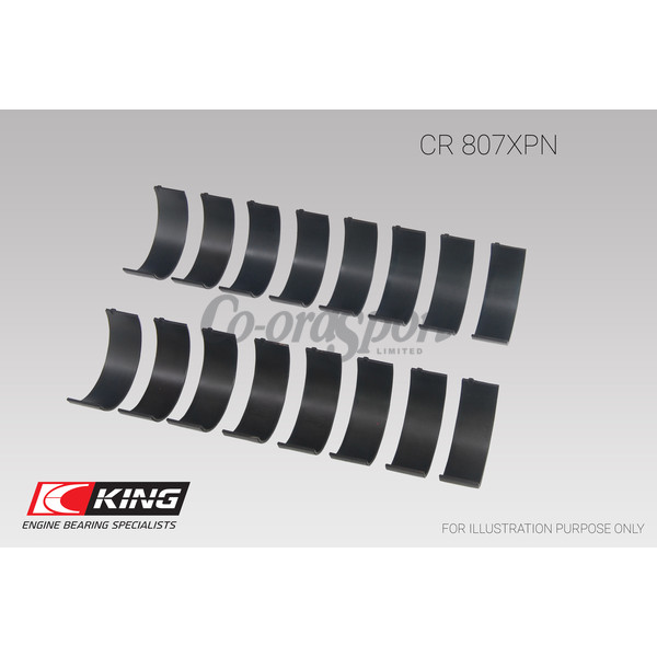 King Conrod Bearing Shell SBC 265CI 283CI 327CI image