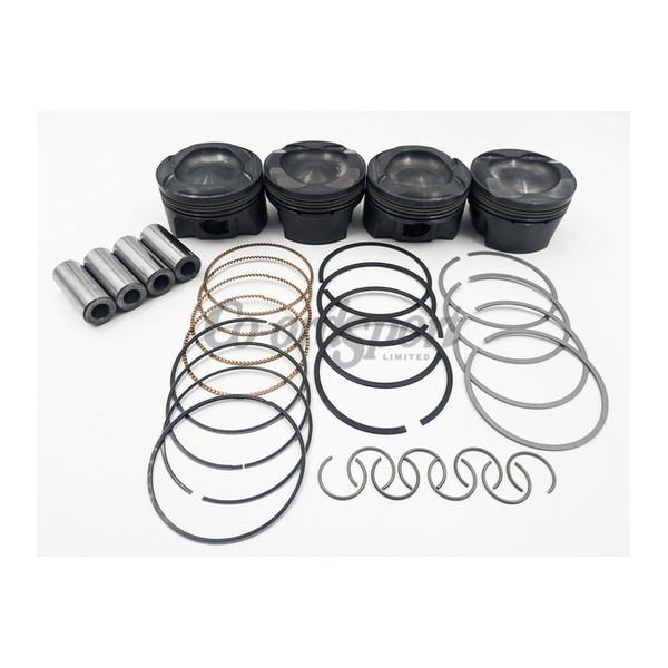 MAHLE FORD EcoBoost 1.6L Piston Set with Rings 79.00mm 10.1CR image