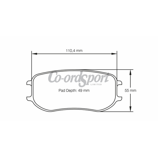 Pagid Racing brake pads - RST3 image