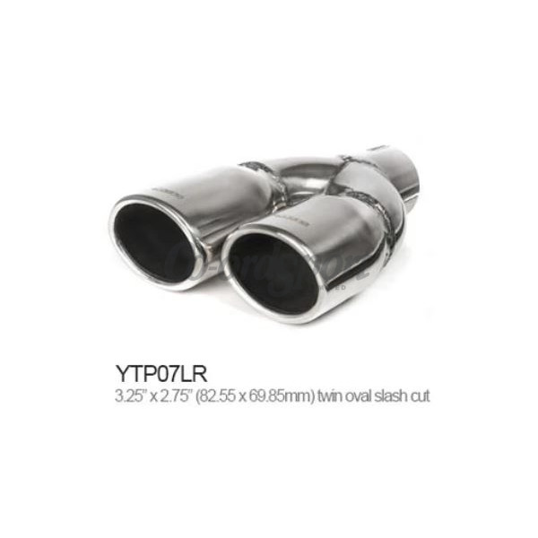 COBRA Audi TTS (Quattro) Quad Exit TailPipes (08-14) Turbo Back image