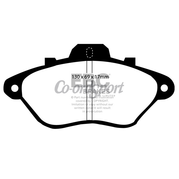 EBC Ultimax OEM Replacement Brake Pads image