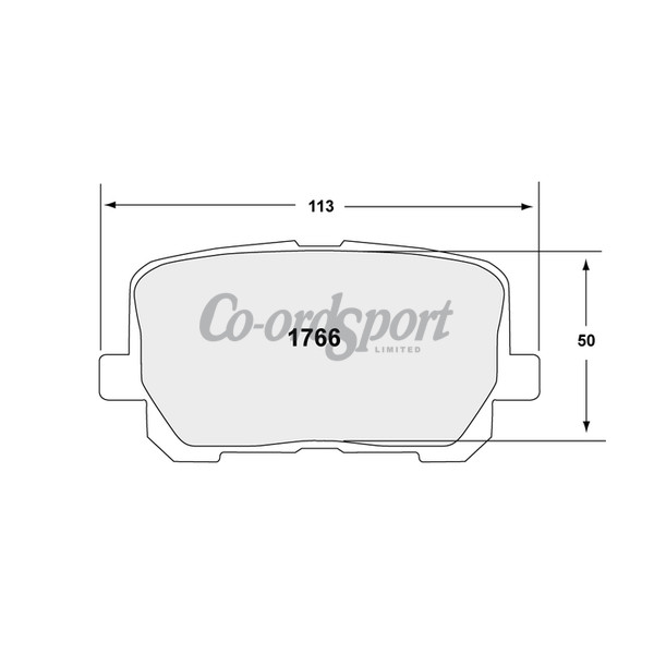 PFC 766 Carbon Metallic Brake Pad Set image