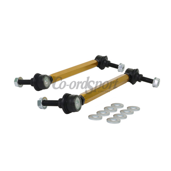 Whiteline Performance Sway Bar Link Kit HDuty Adj Steel Bal image