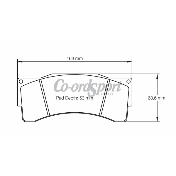Pagid racing brake pads -RSL1 image