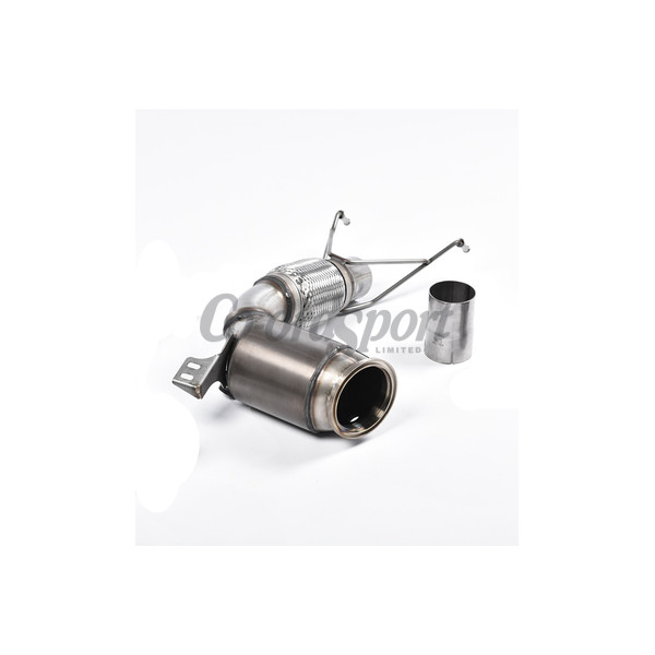 Milltek Large Bore Downpipe and Hi-Flow Sports Cat New Mini image
