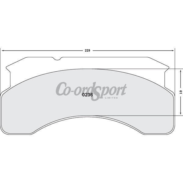 PFC 236 Carbon Metallic Brake Pad Set image