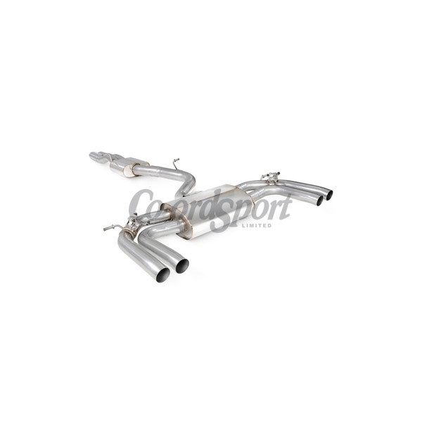 Scorpion Resonated Cat GPF-back system with valves RS3 8Y Saloon image