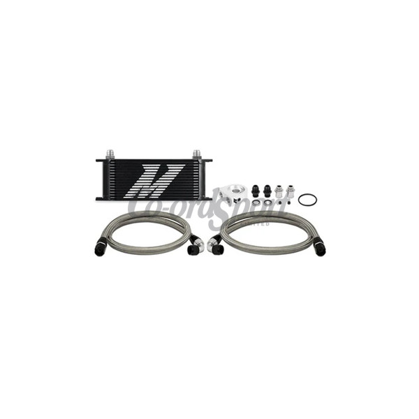 Mishimoto Universal Oil Cooler Kit 16-Row Black image