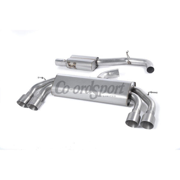 Milltek Cat-back Audi S3 2.0 TFSI quattro 3-Door 8V 2013 image
