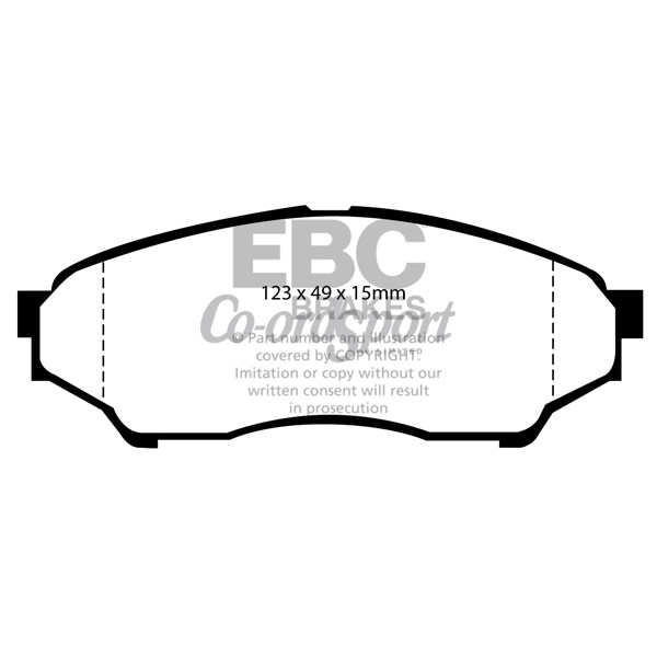 EBC Ultimax OEM Replacement Brake Pads image