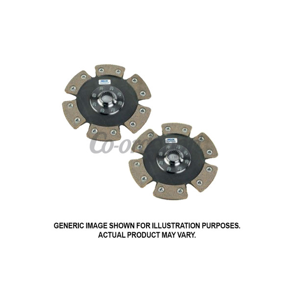Helix 184mm Cerametallic Twin Drive Plate 6 paddle image