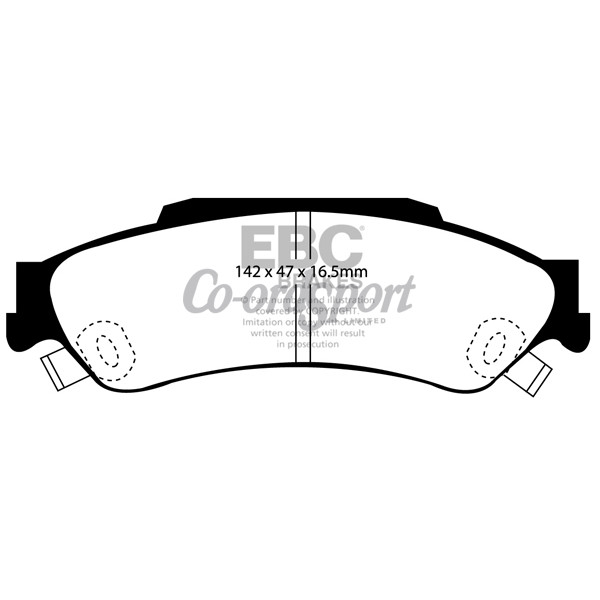 EBC Ultimax OEM Replacement Brake Pads image