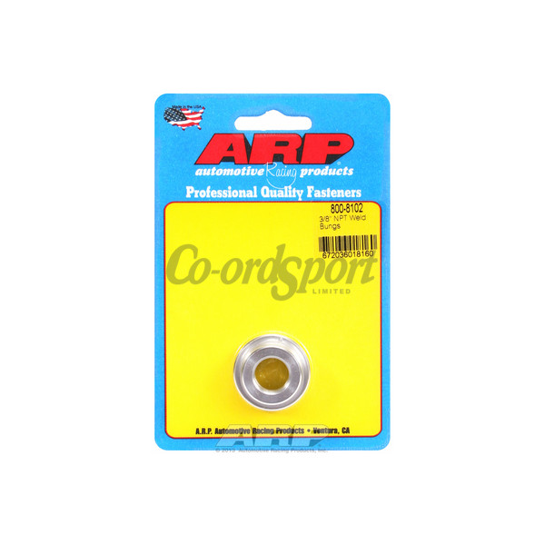 ARP 3/8 NPT aluminum weld bung image