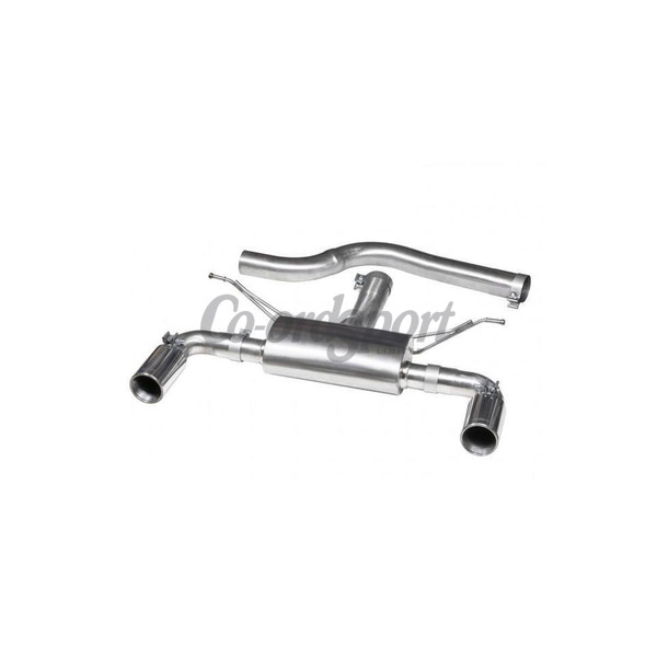COBRA BMW 330D M-Sport (F30) (15-19) Dual Exit Rear Section image