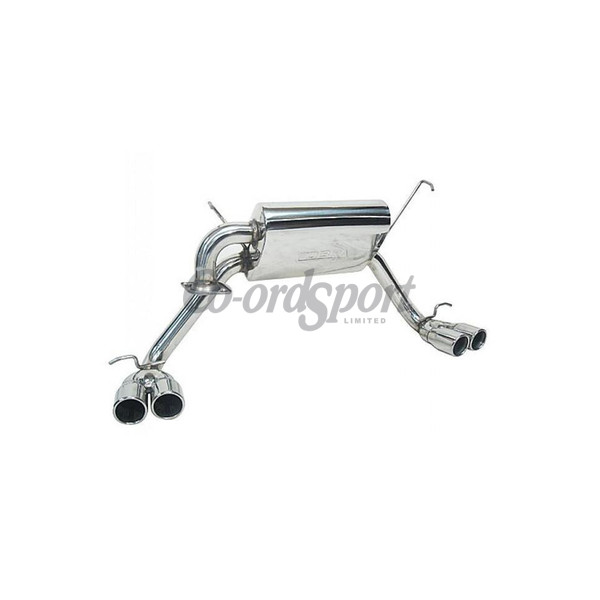COBRA Toyota MR2 Roadster (99 - 07) Cat Back System (Quad Exit) image