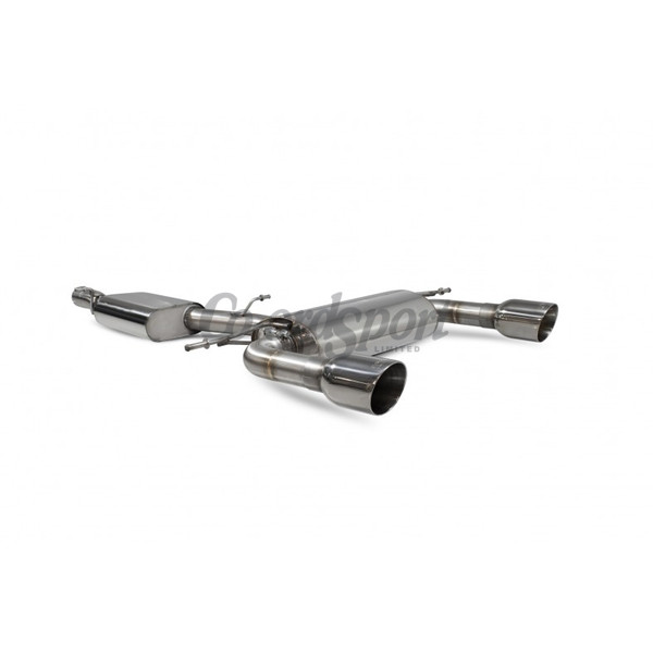 Scorpion Resonated cat-back system with no valves for Audi TT MK3 image