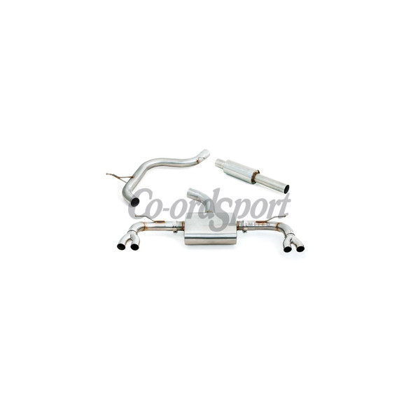 Cobra Cupra Leon 300 20- Cat/GPF-Back System - Non-Resonated image