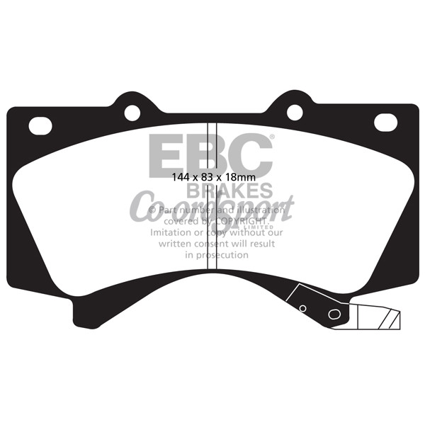 EBC Ultimax OEM Replacement Brake Pads image