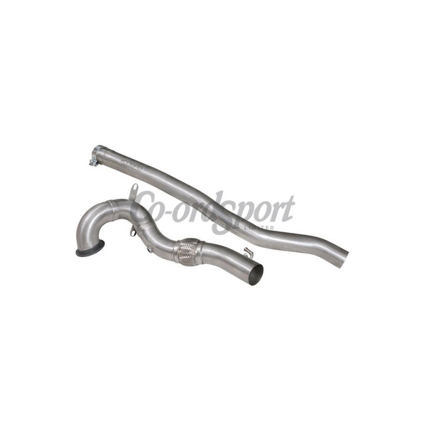 COBRA Volkswagen Golf R Mk7 (13-18) Front Pipe & De-Cat Section image