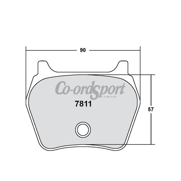 PFC 7811 Race Pad Set - 01 Compound 22 mm - Rr image