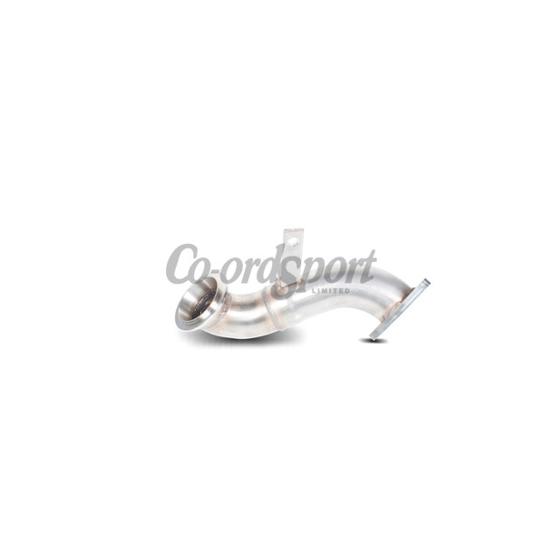 Scorpion De-cat downpipe for Vauxhall Corsa D 1.4 Turbo Black Edi image