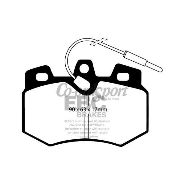 EBC Ultimax OEM Replacement Brake Pads image