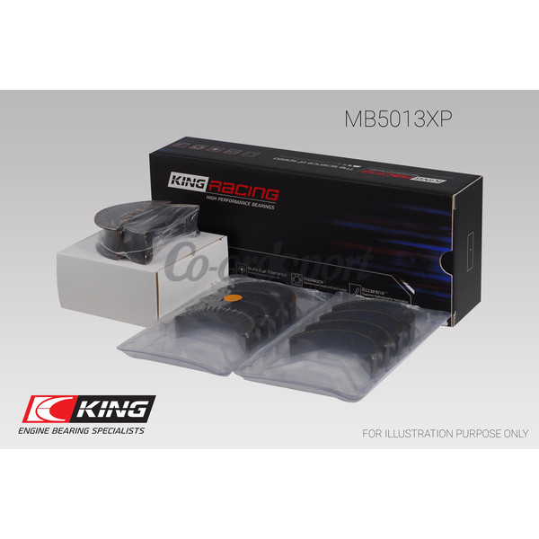 King Main Bearing Shell GM VORTEC /LS-SERIES GEN III IV image