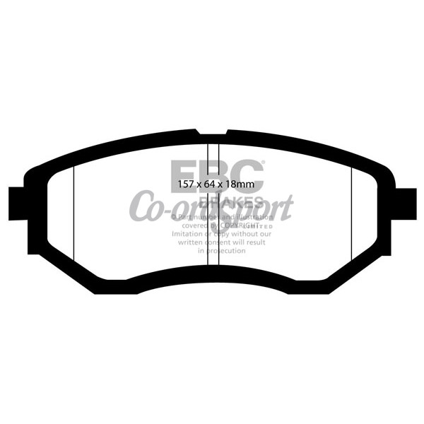 EBC Ultimax OEM Replacement Brake Pads image