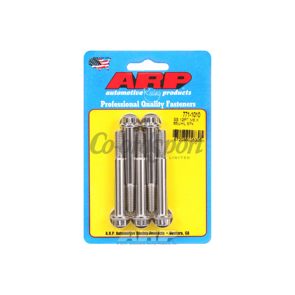 ARP M8 x 1.25 x 65 12pt SS bolts image