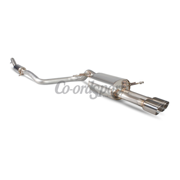 Scorpion Resonated cat-back system for Ford Fiesta Ecoboost 1.0T image