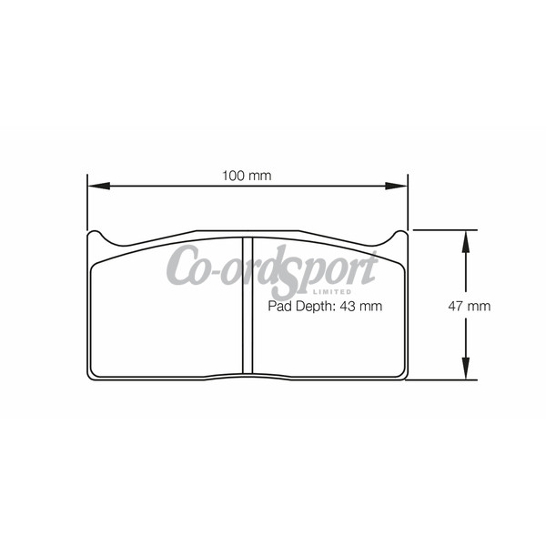 Pagid racing brake pads -RST5 image